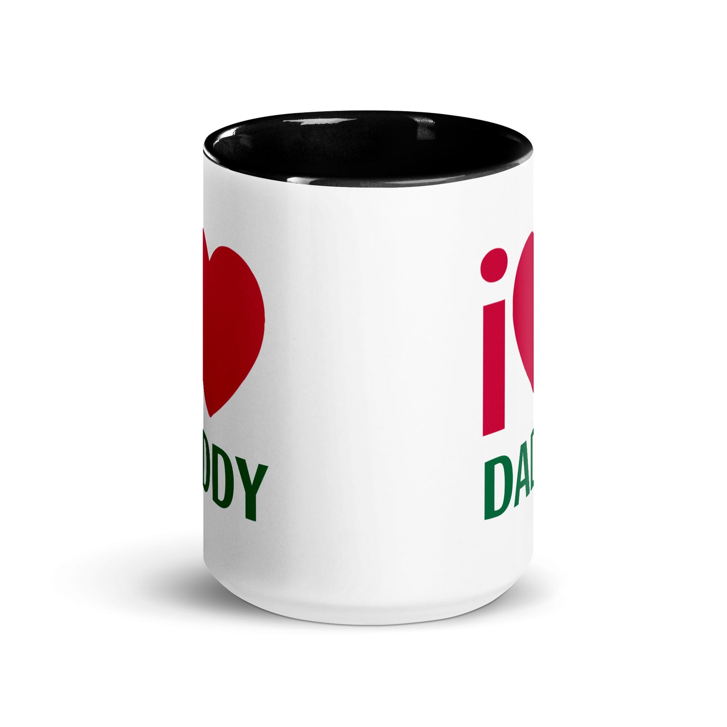 I LOVE Mug with Color Inside