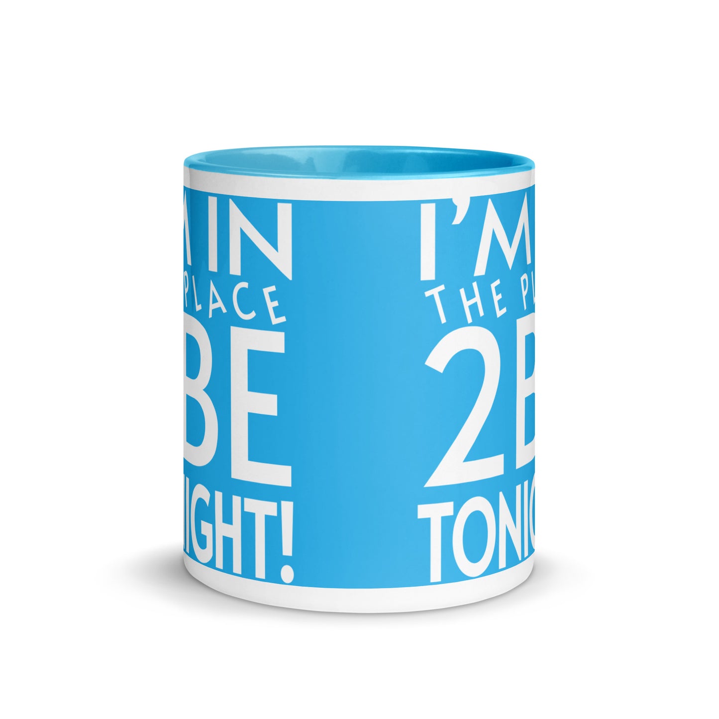 TONIGHT Mug with Color Inside