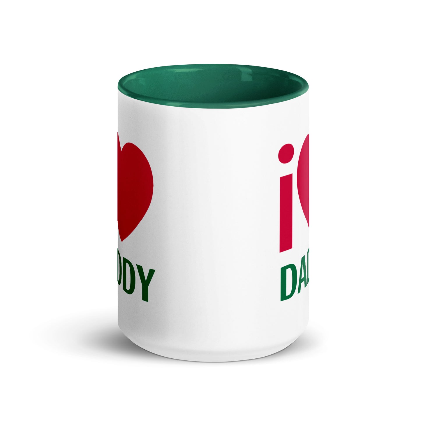 I LOVE Mug with Color Inside