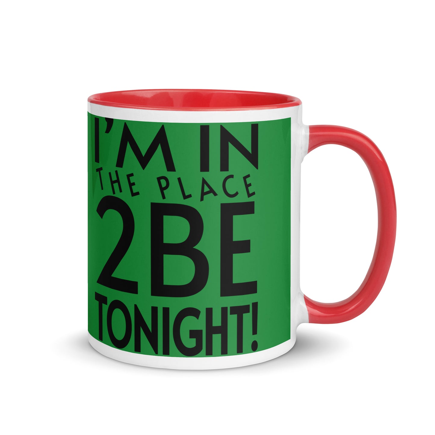 TONIGHT Mug with Color Inside