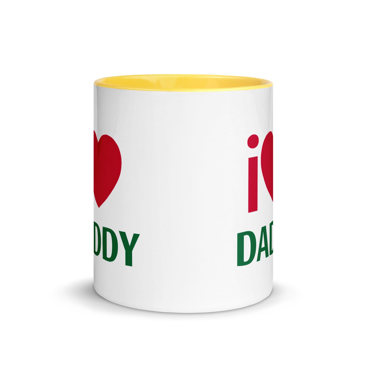 I LOVE Mug with Color Inside