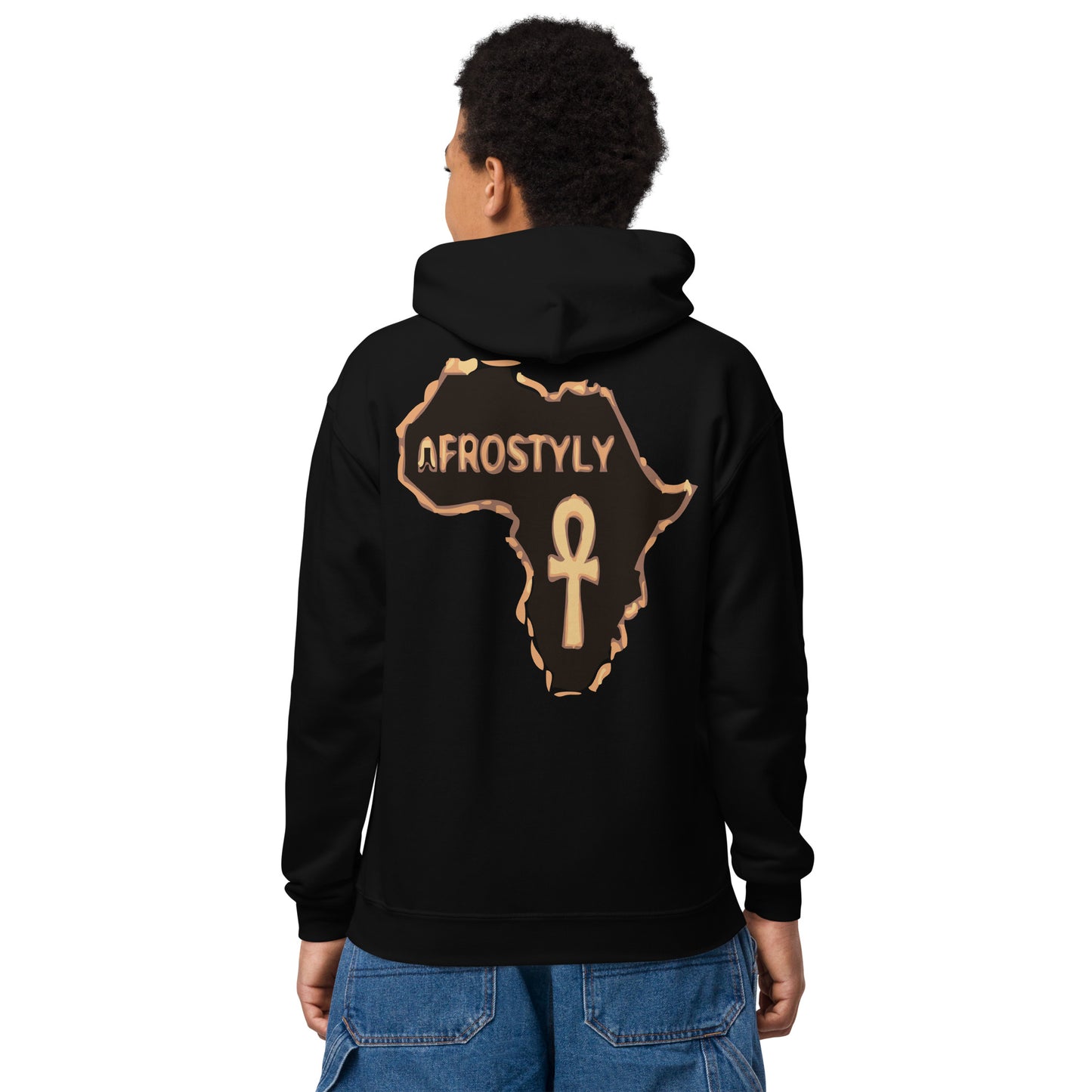 AFROSTYLY Youth heavy blend hoodie