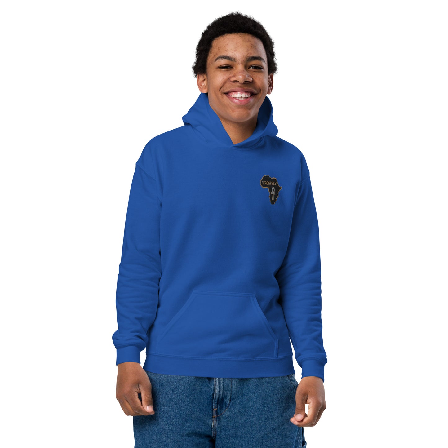 AFROSTYLY Youth heavy blend hoodie