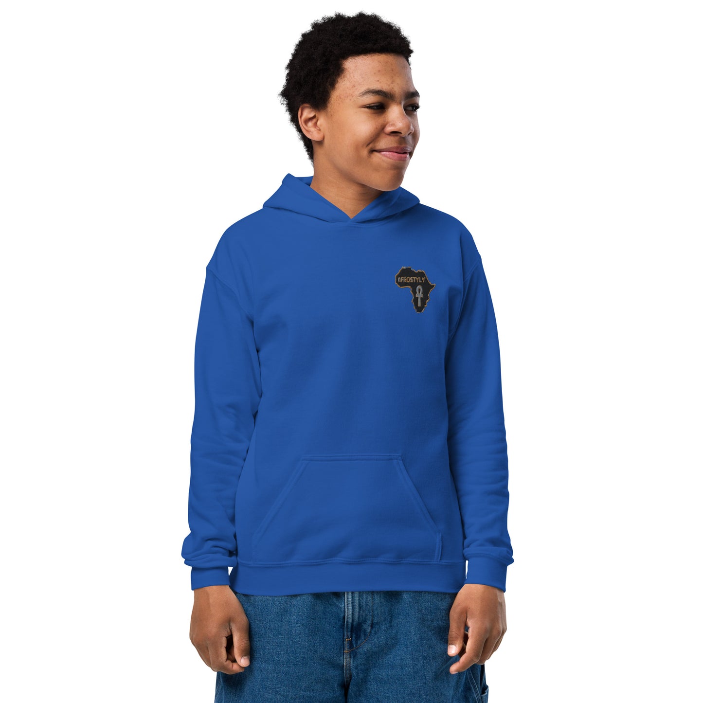 AFROSTYLY Youth heavy blend hoodie