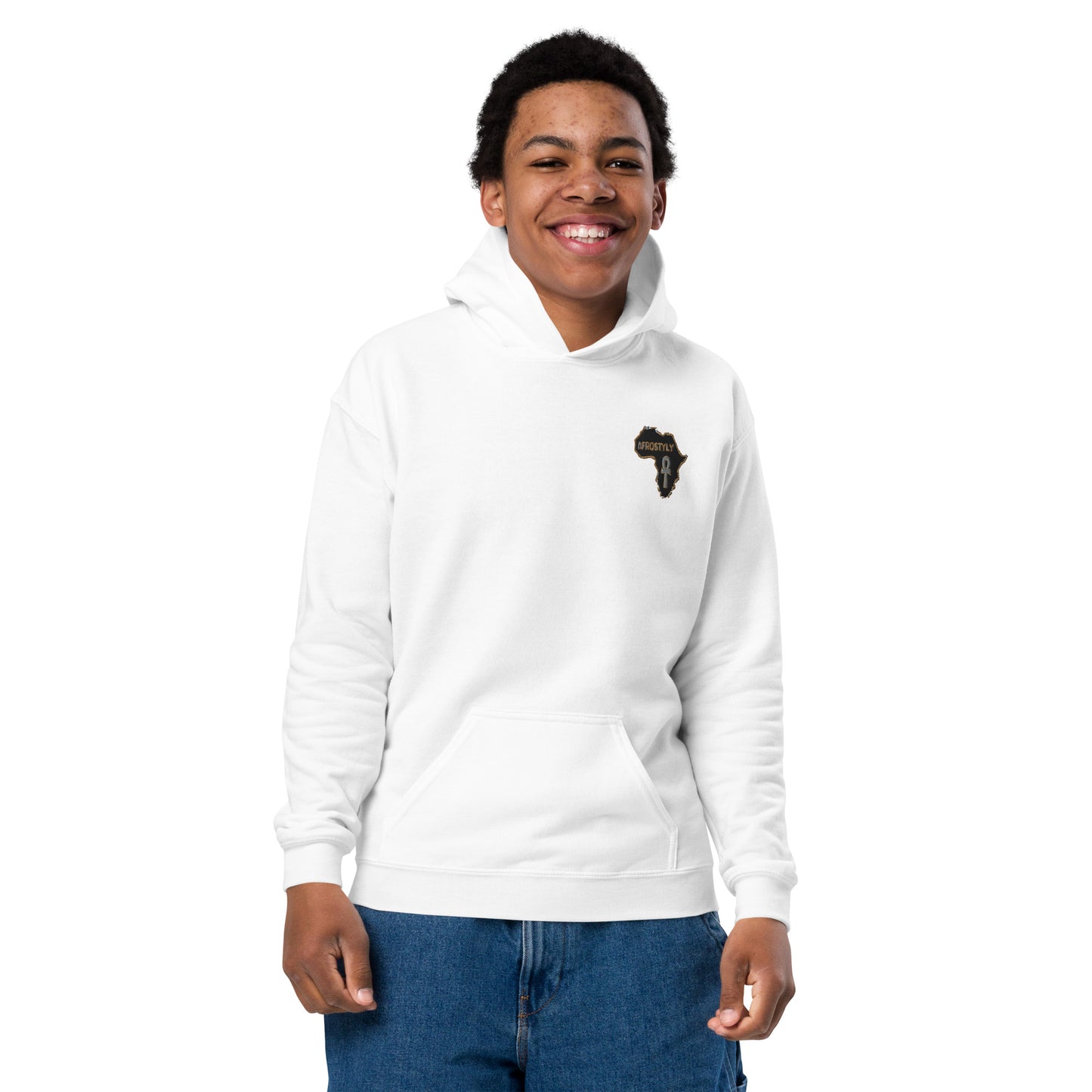AFROSTYLY Youth heavy blend hoodie