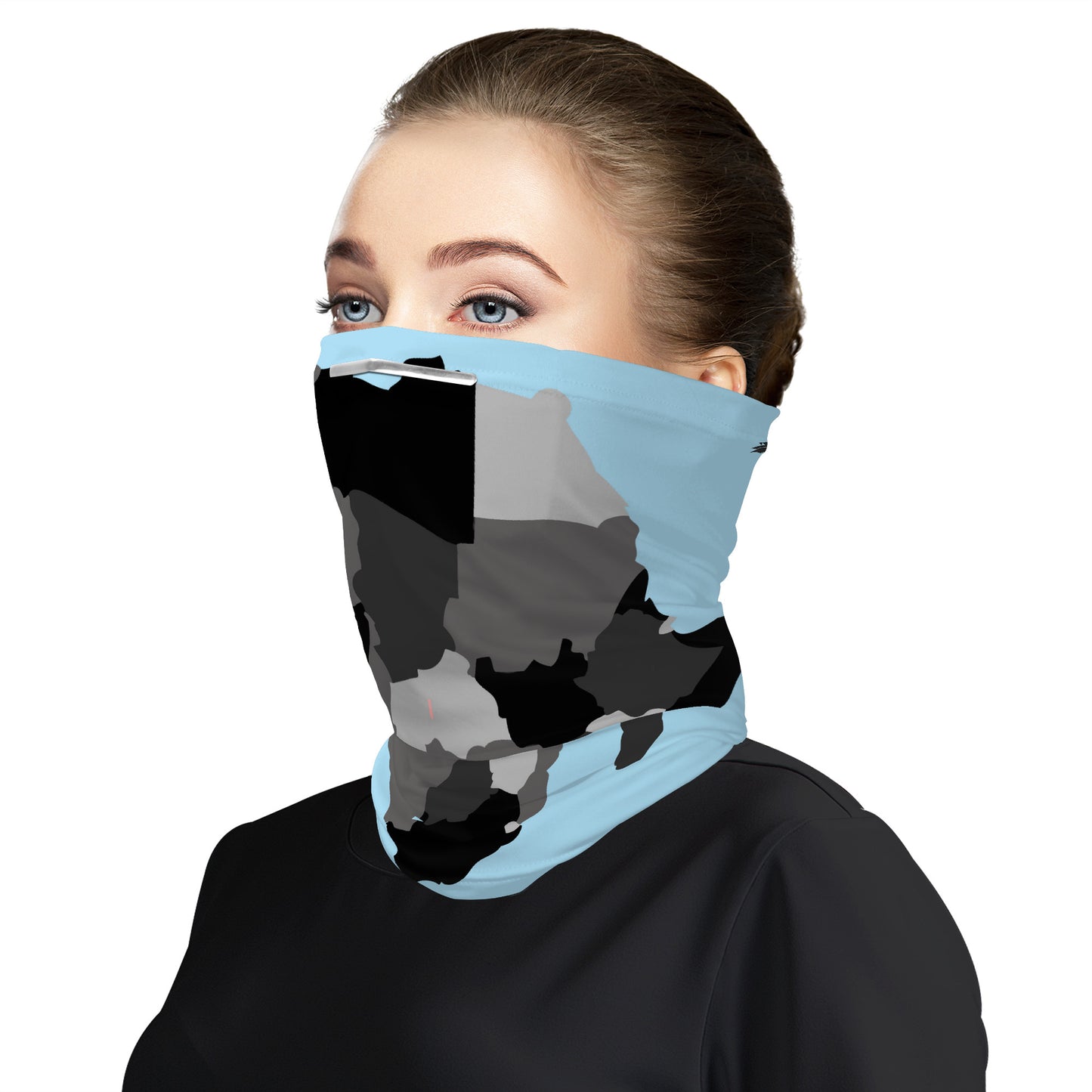 AZONTO Snood Scarf/Bandana