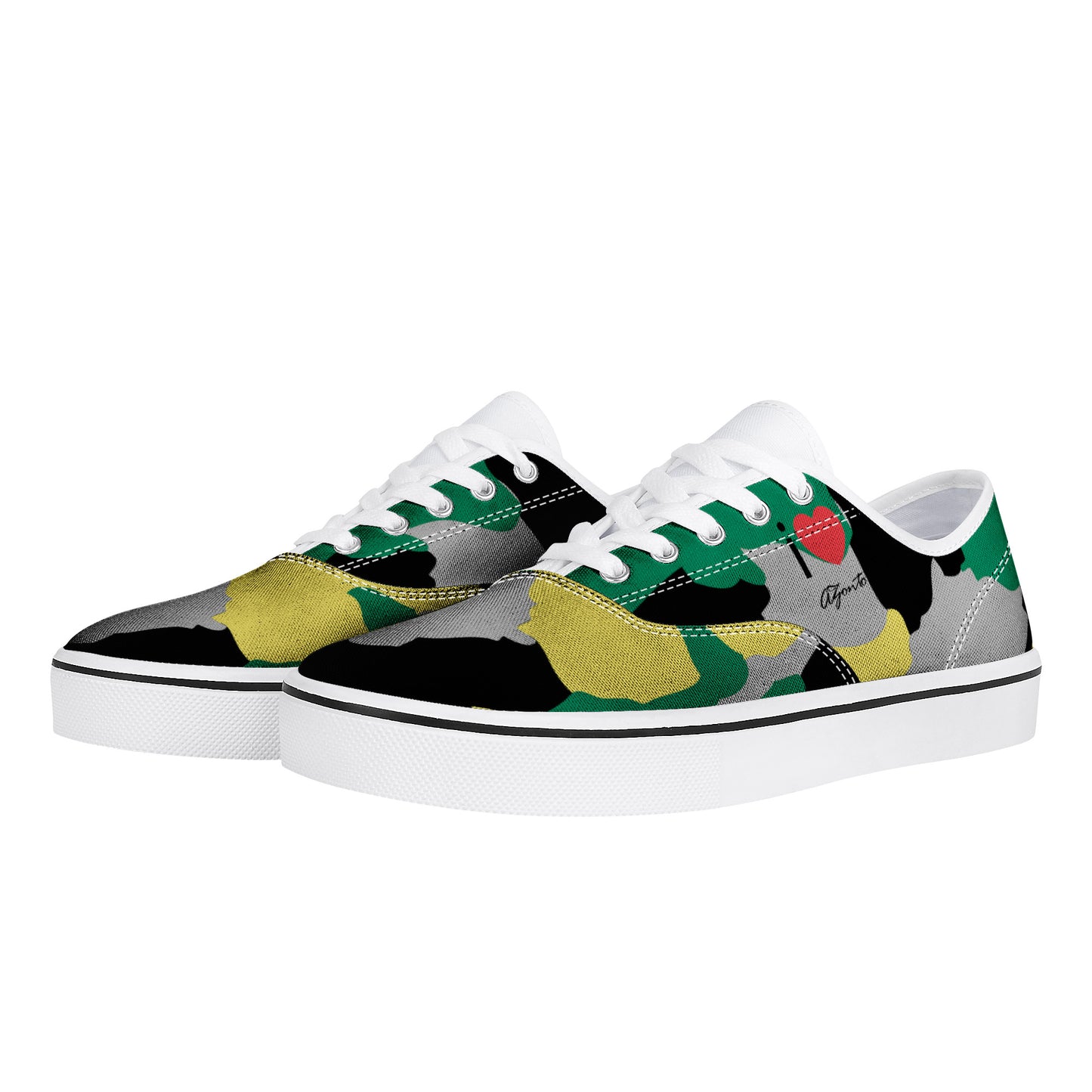 AZONTO Cam Skate Shoe - White