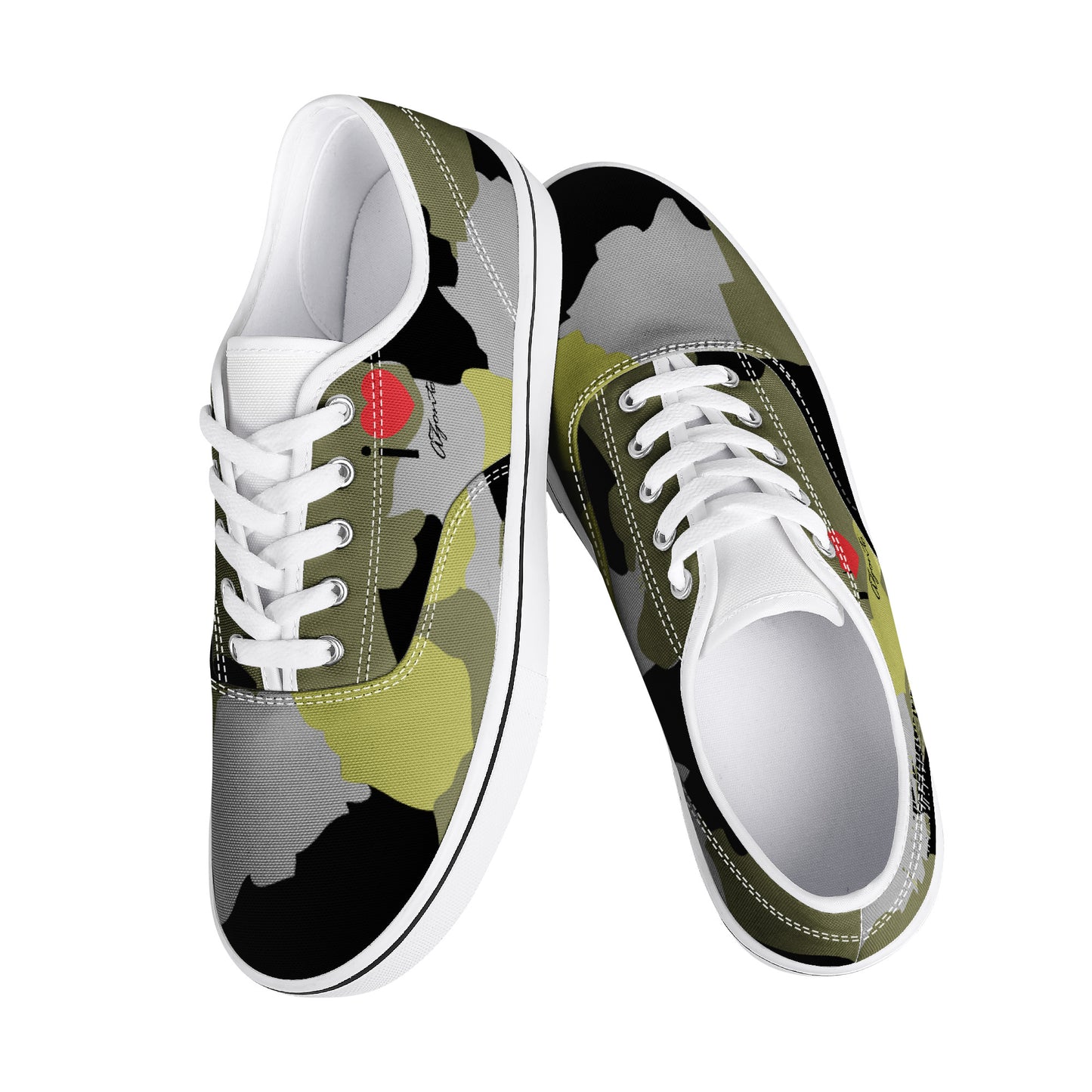 AZONTO Cam Skate Shoe - White