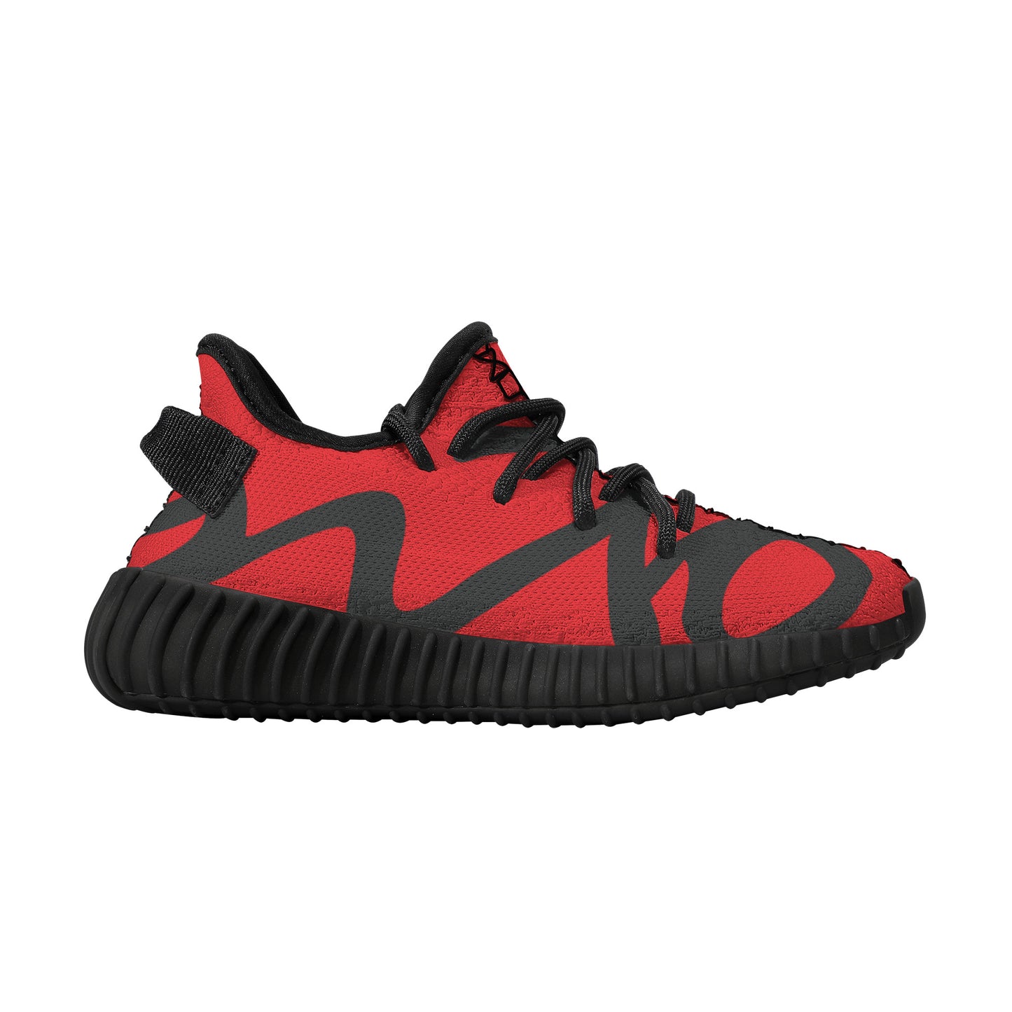 D18 Kids Mesh Knit Sneaker - Black