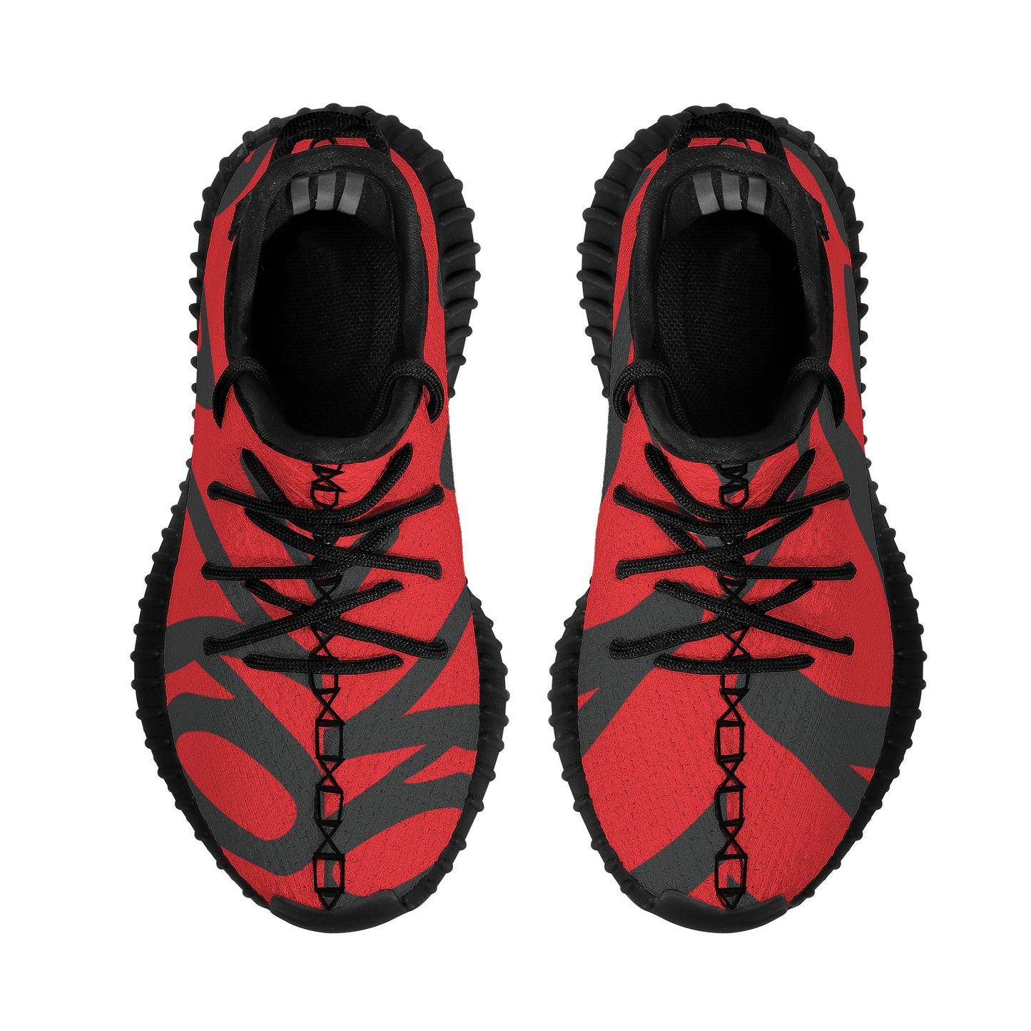 D18 Kids Mesh Knit Sneaker - Black