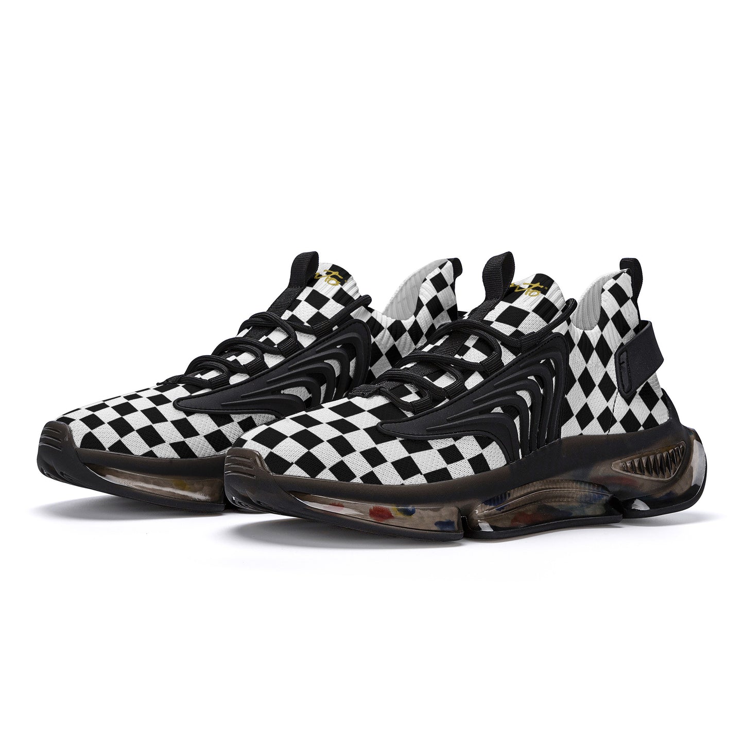 SF_S36 Air Max React Sneakers - Black