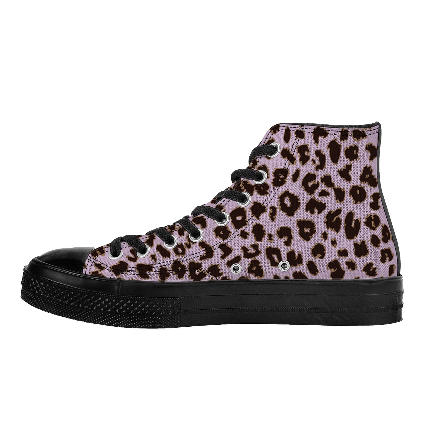 AZONTO CHETAH High Top Canvas Shoes - Black