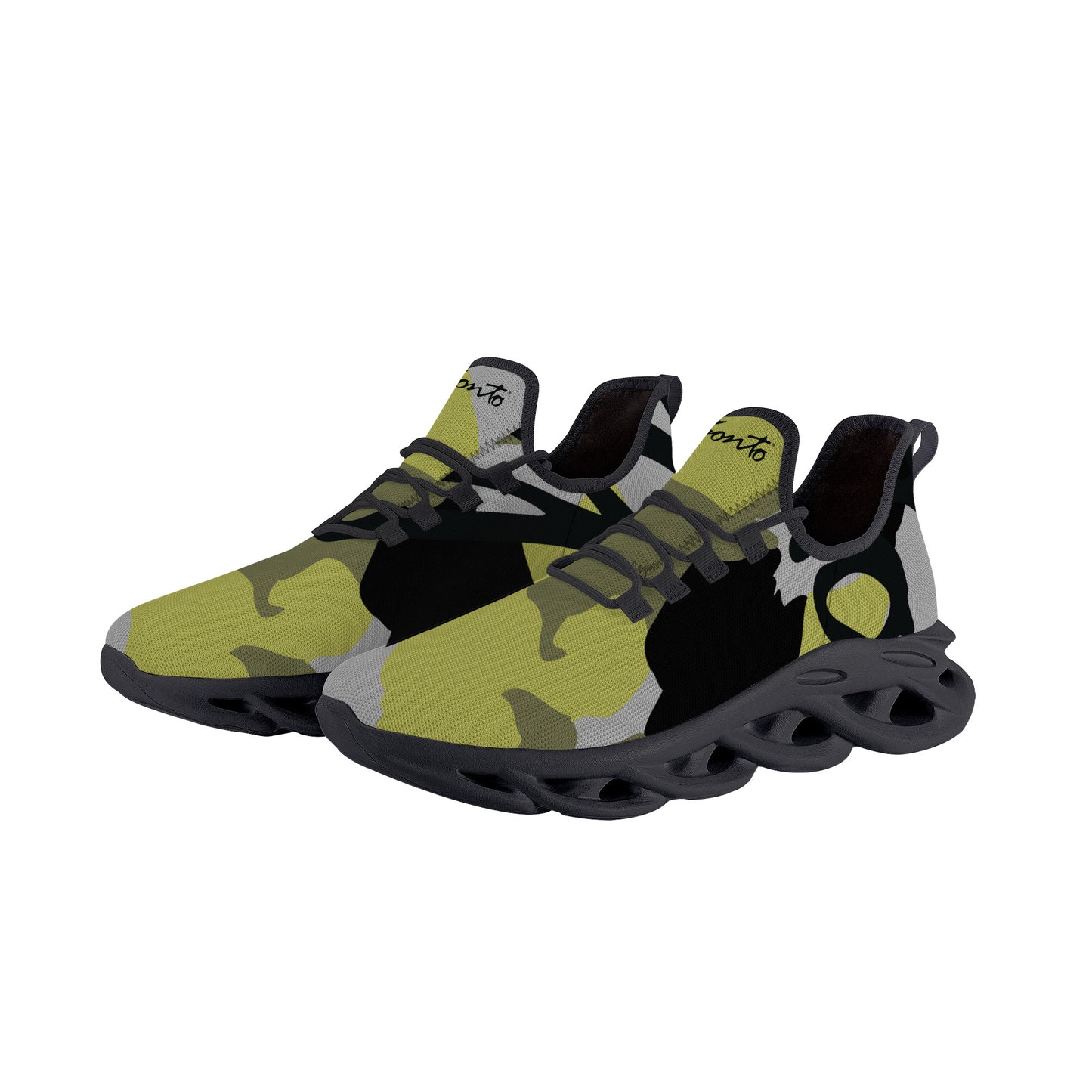 AZONTO Flex Control Sneaker - Black