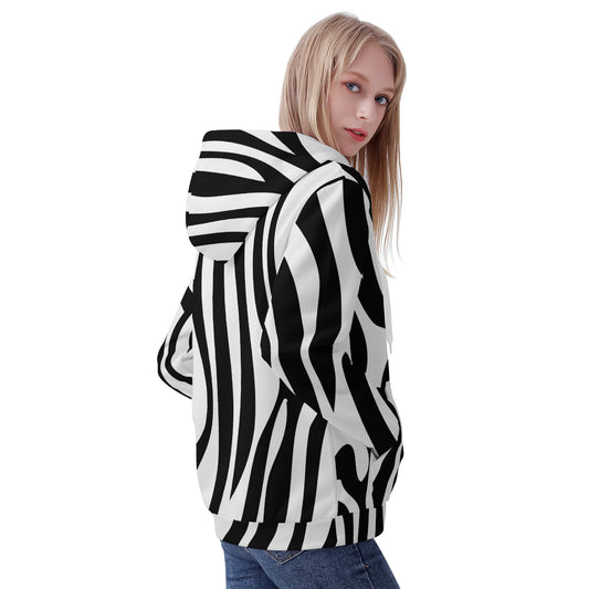 AZONTO Women's  Zip Hoodie