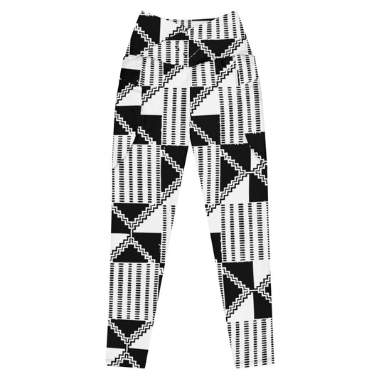 AZONTO Crossover leggings with pockets