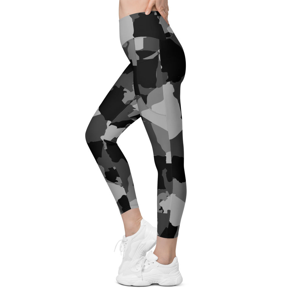 AZONTO Leggings with pockets