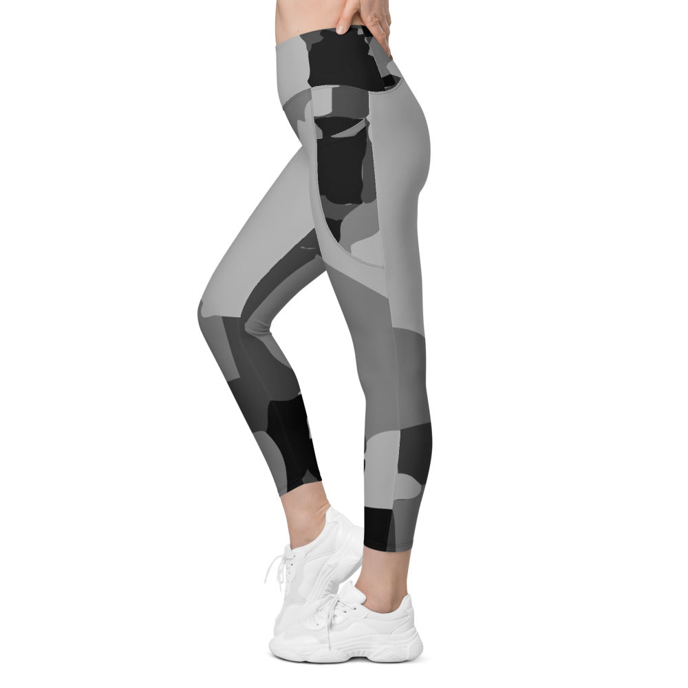 AZONTO Leggings with pockets