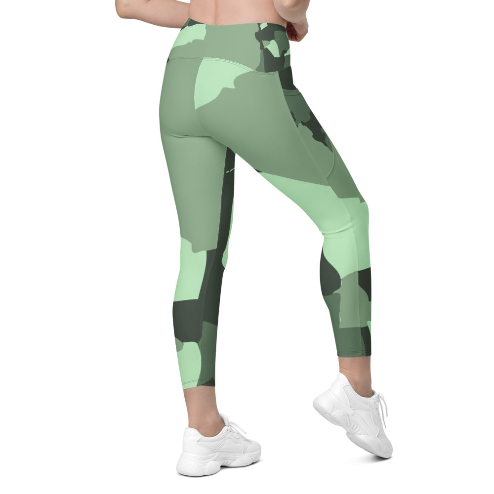 AZONTO Leggings with pockets
