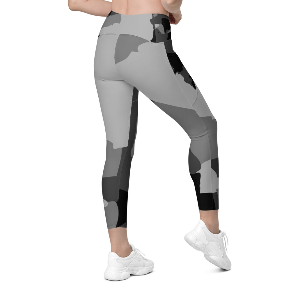 AZONTO Leggings with pockets