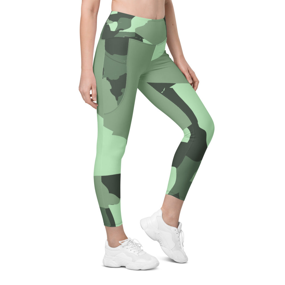 AZONTO Leggings with pockets