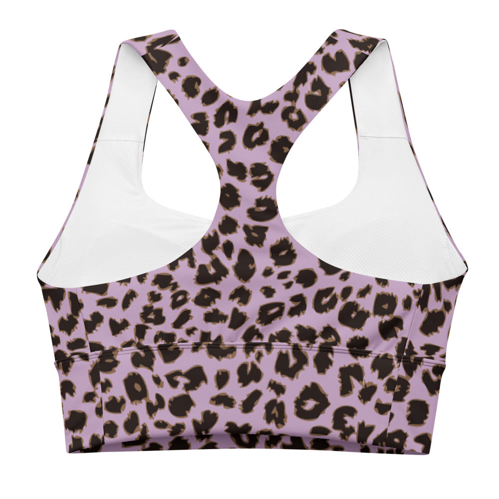 AZONTO CHETAH Longline sports bra