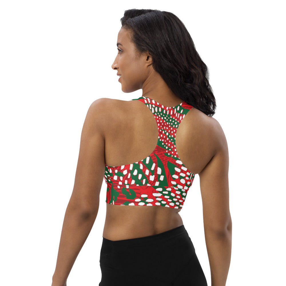 AZONTO Longline sports bra