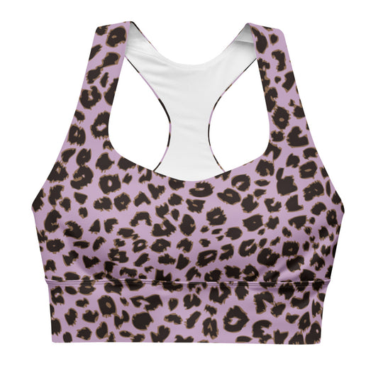 AZONTO CHETAH Longline sports bra