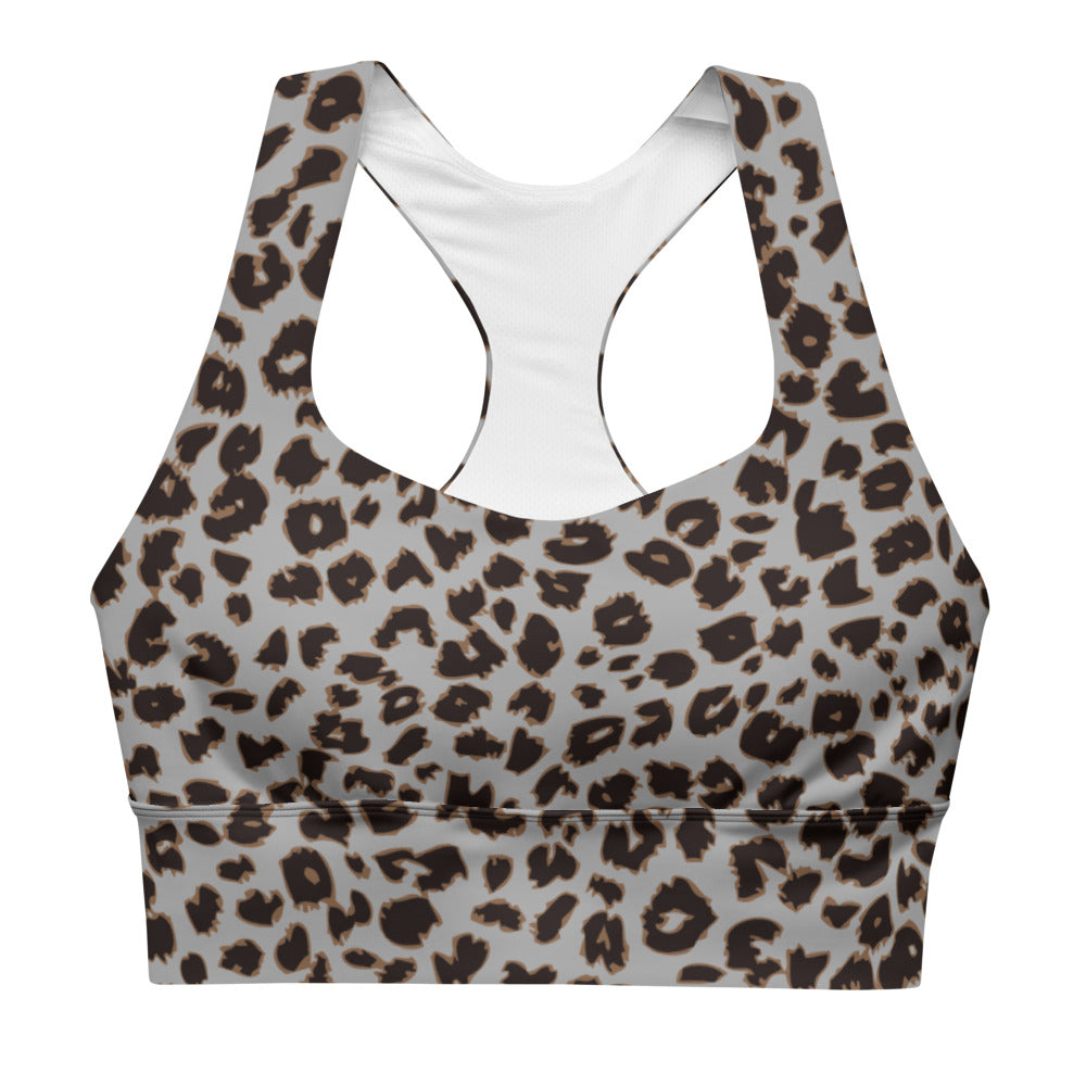 AZONTO CHETAH Longline sports bra