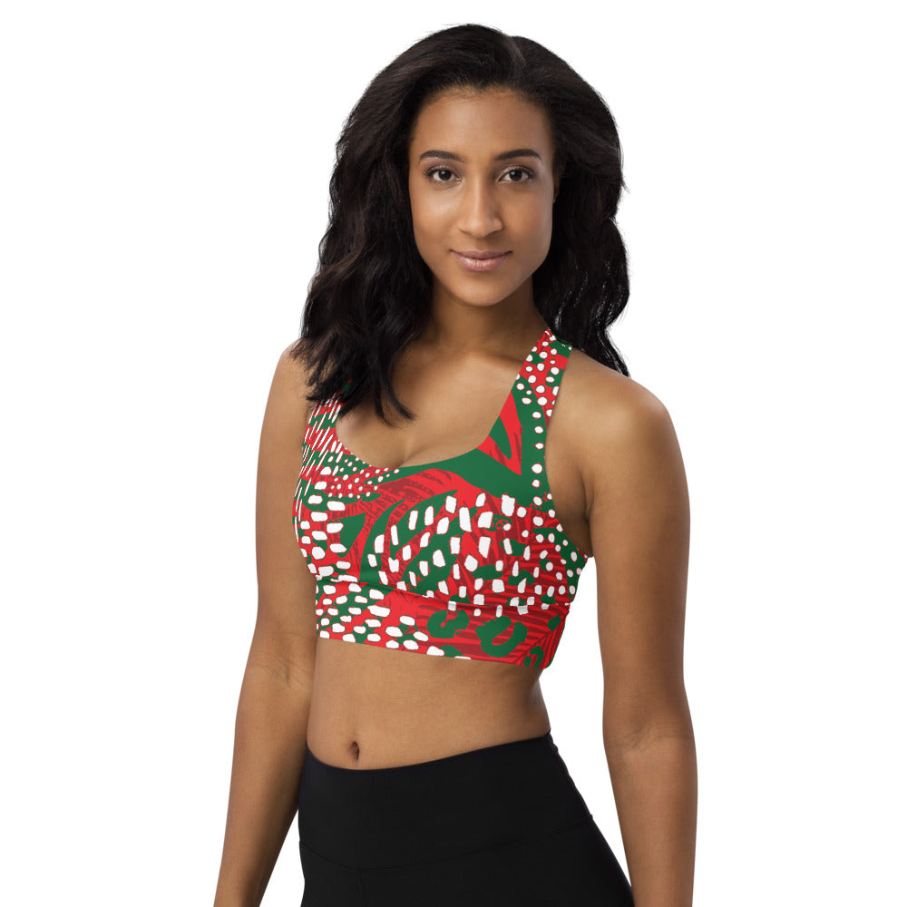 AZONTO Longline sports bra