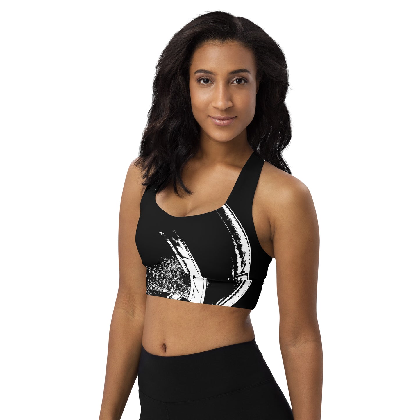 AZONTO Longline sports bra