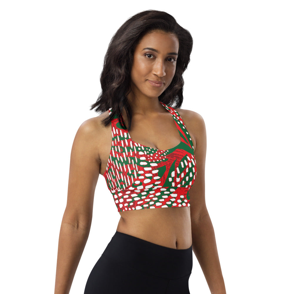 AZONTO Longline sports bra
