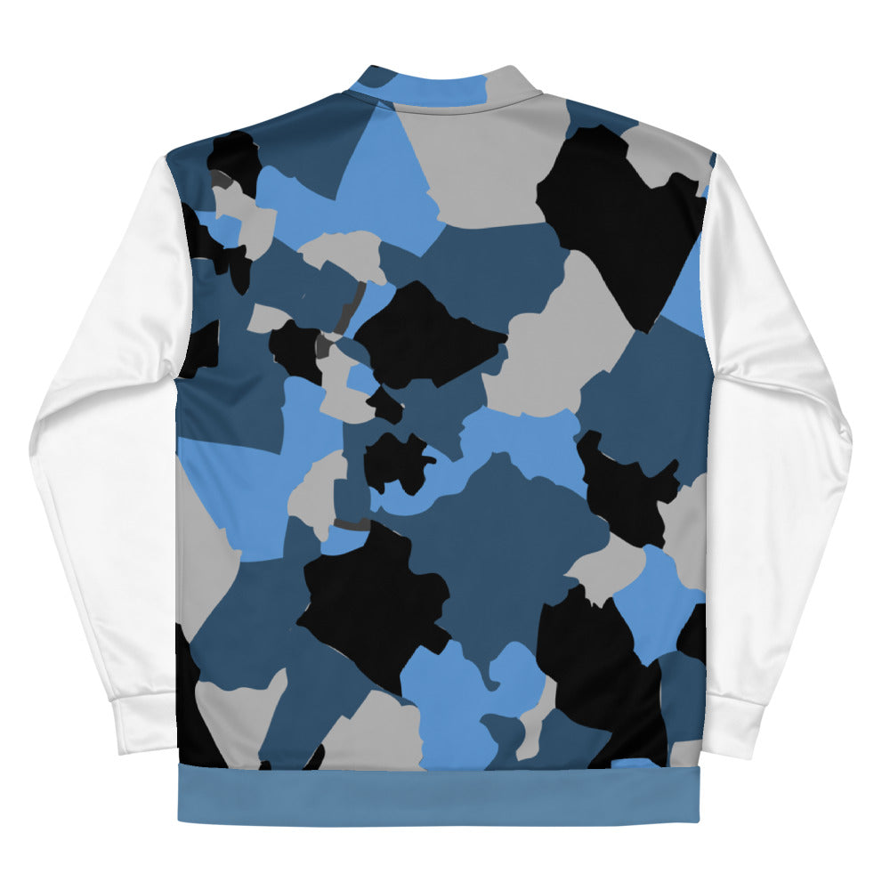 AZONTO CAM DBlue Bomber Jacket