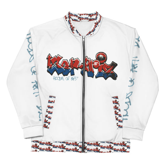 HOA SER-GRIZ Unisex Bomber Jacket