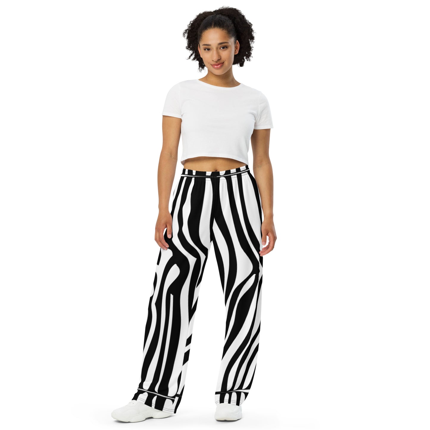 AZONTO unisex wide-leg pants