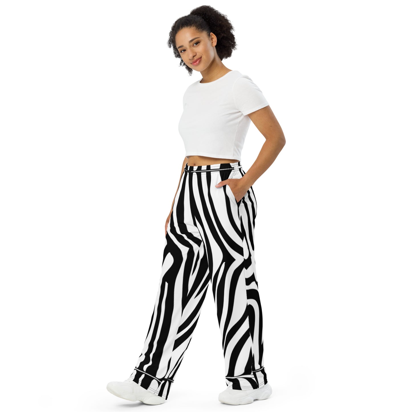 AZONTO unisex wide-leg pants
