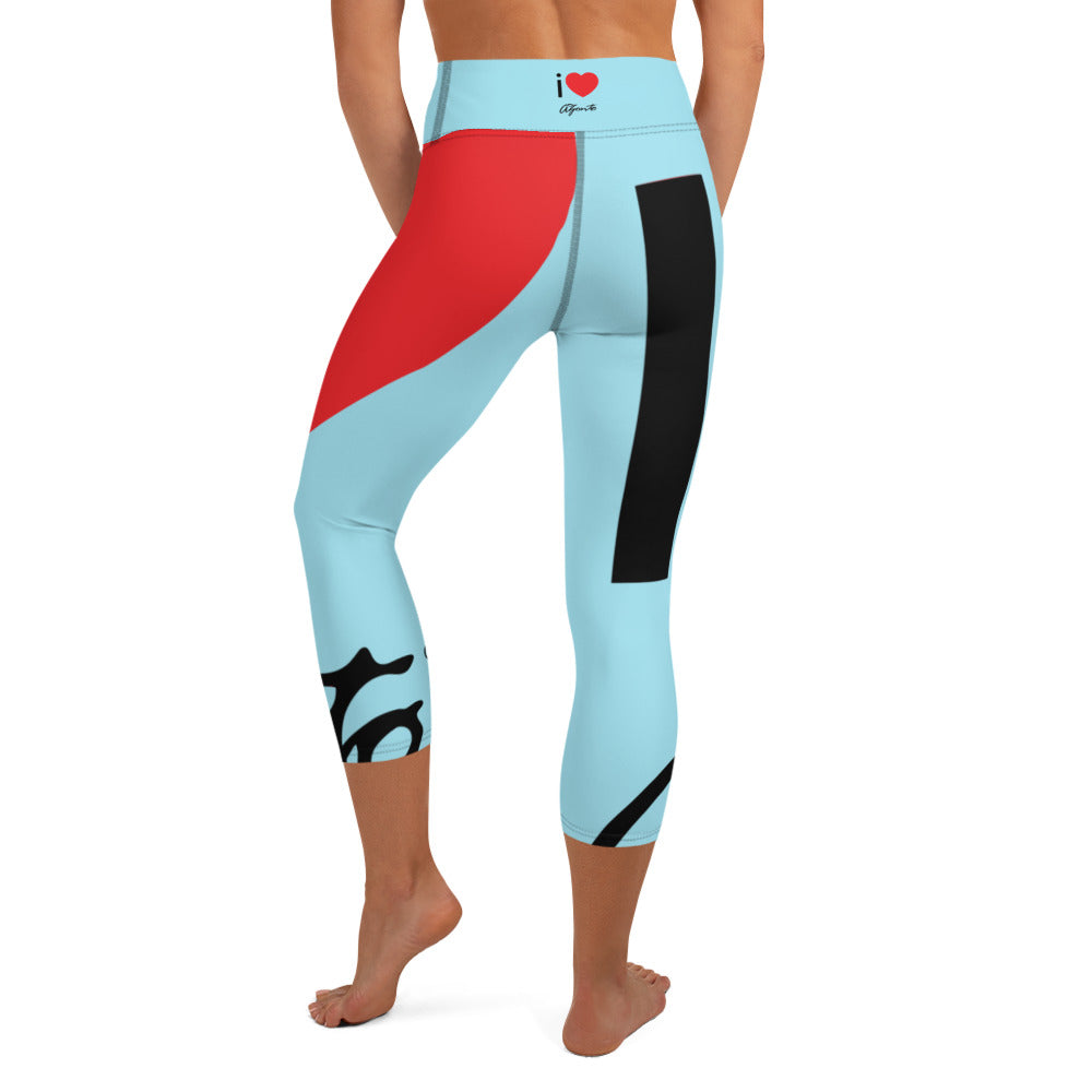 AZONTO Yoga Capri Leggings