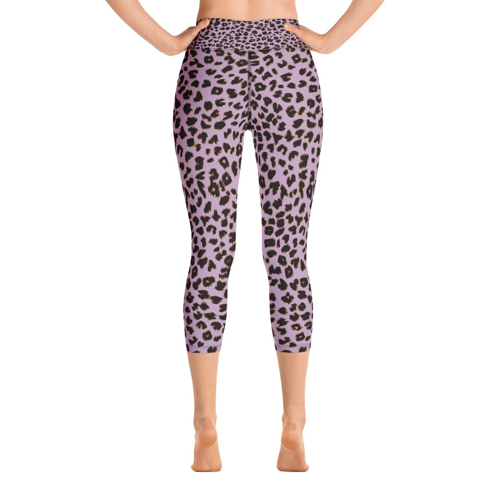 AZONTO CHETAH Yoga Capri Leggings