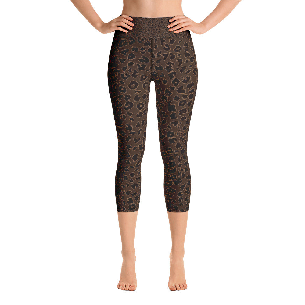 AZONTO CHETAH Yoga Capri Leggings