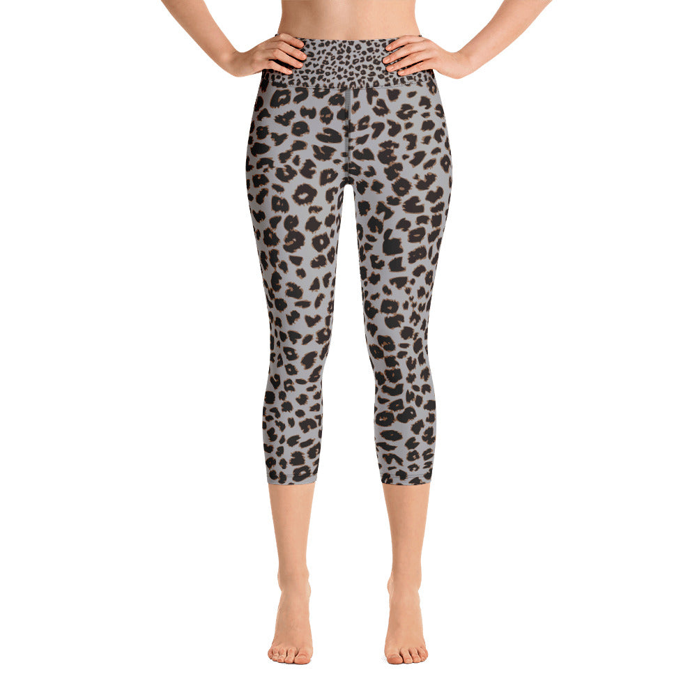 AZONTO CHETAH Yoga Capri Leggings