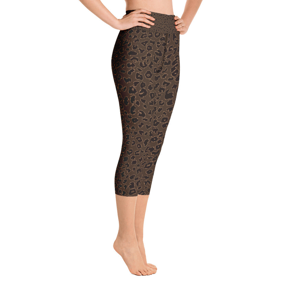 AZONTO CHETAH Yoga Capri Leggings