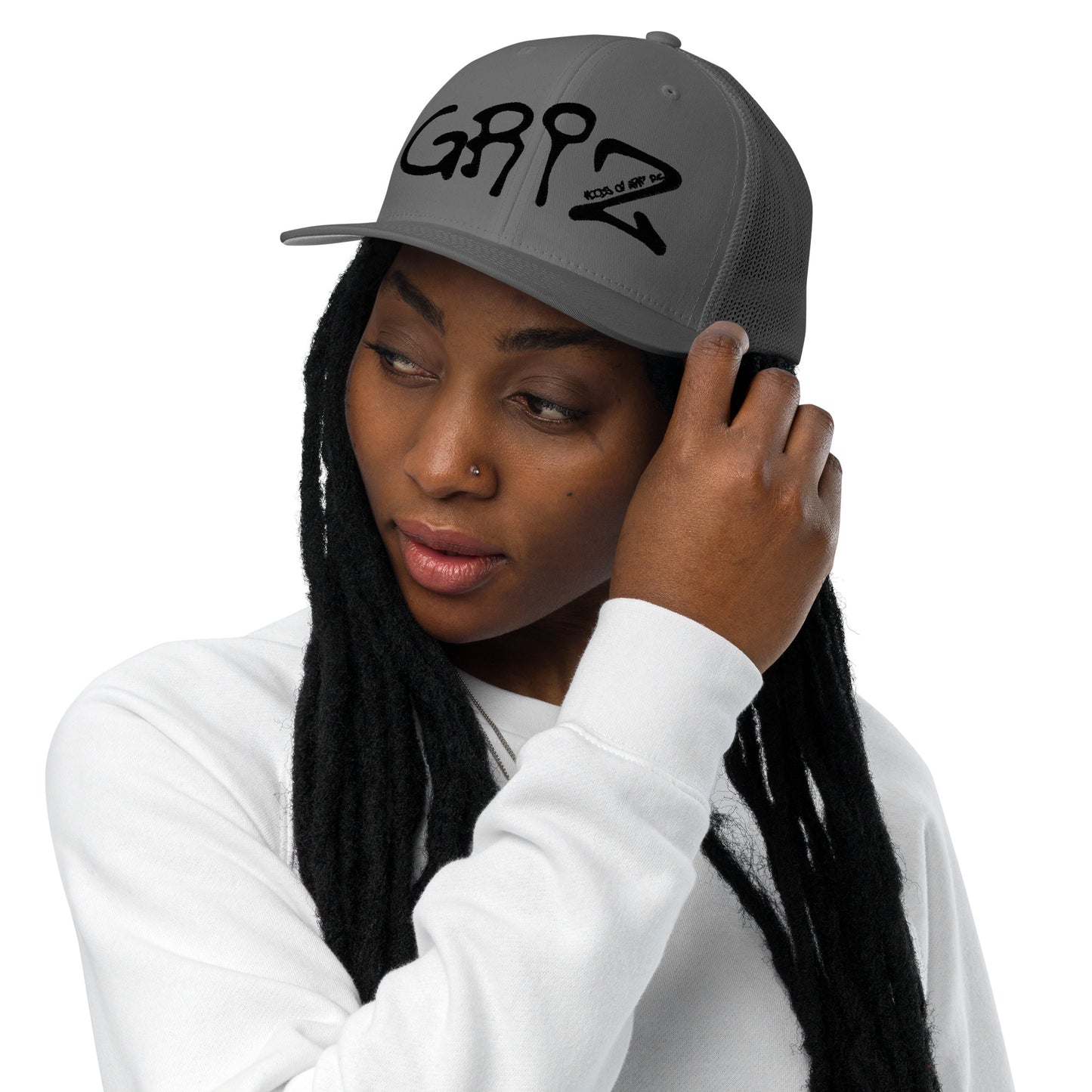 GRIZ (HOA) Closed-back trucker cap
