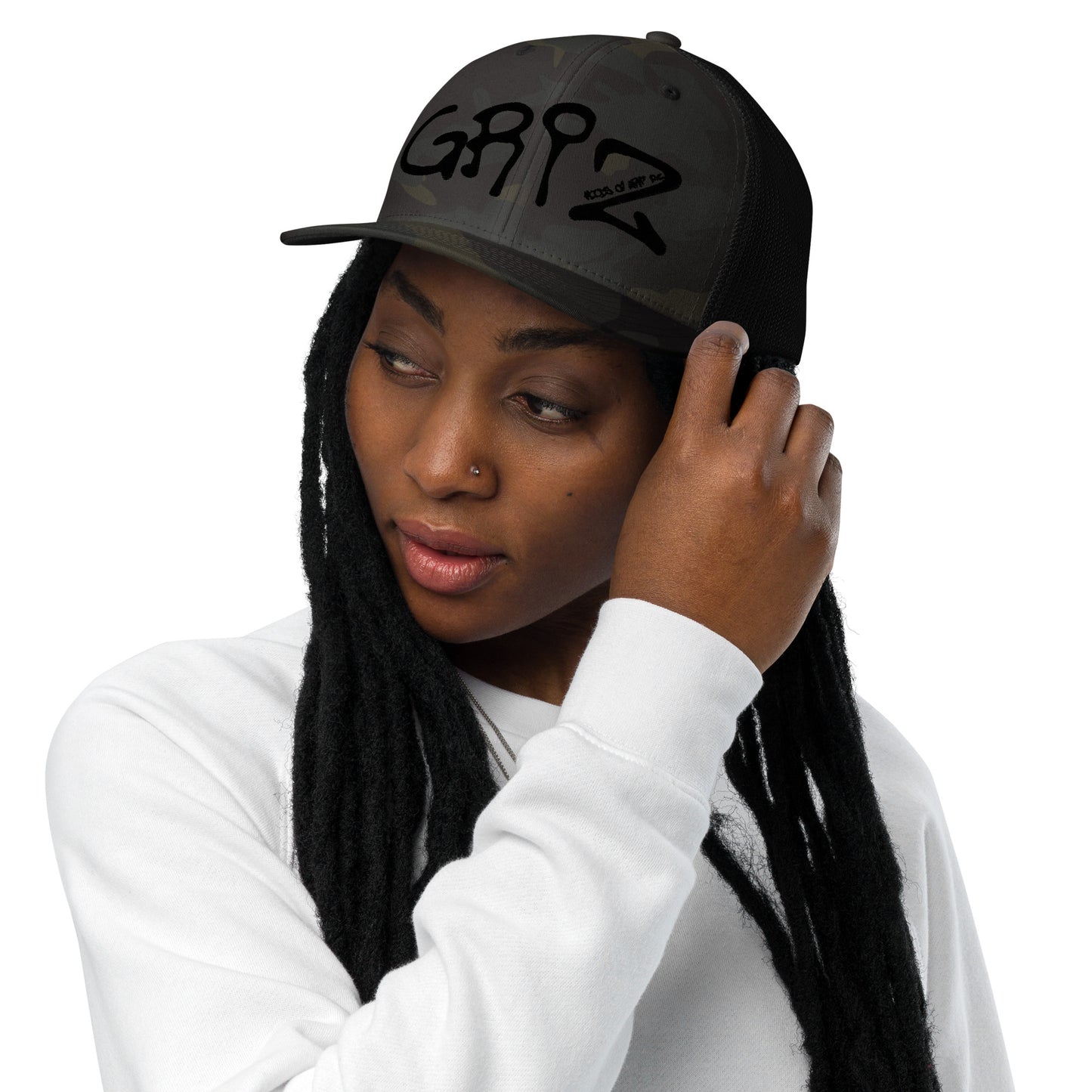 GRIZ (HOA) Closed-back trucker cap
