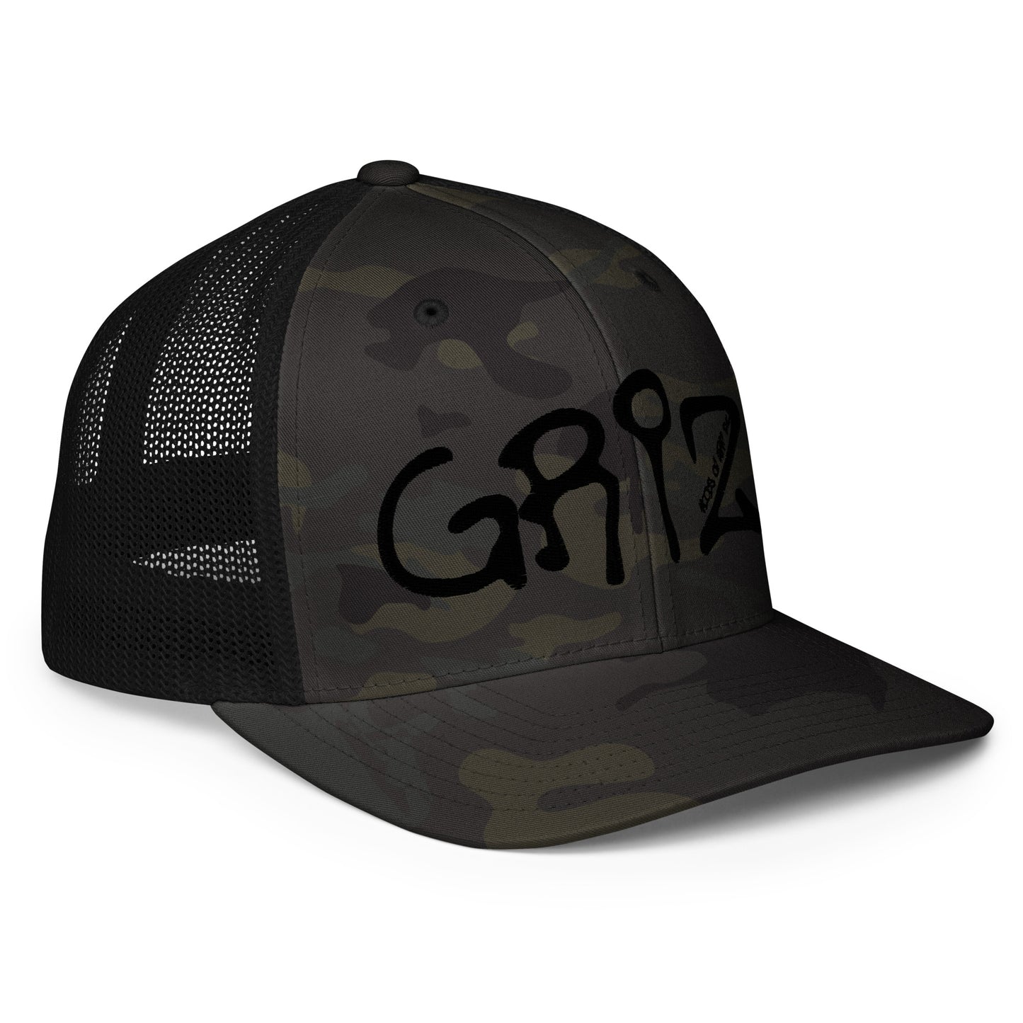 GRIZ (HOA) Closed-back trucker cap