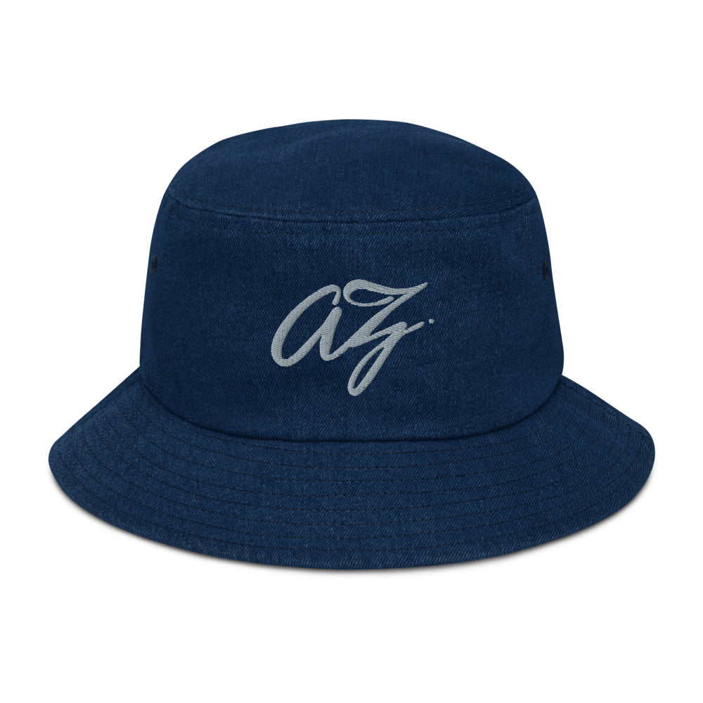 AZONTO Denim bucket hat Puff g