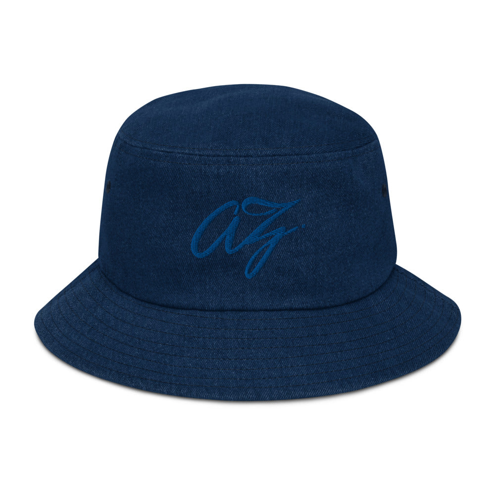 AZONTO Denim bucket hat Puff b