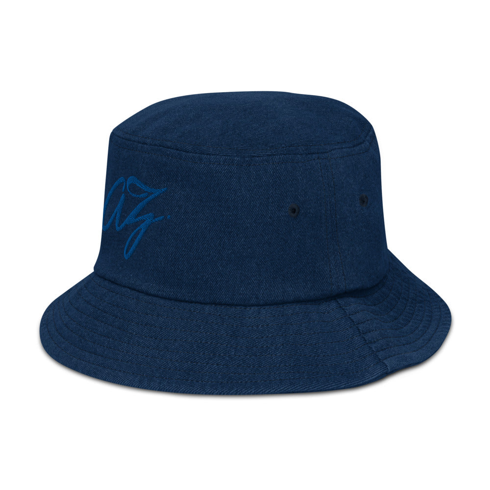 AZONTO Denim bucket hat Puff b