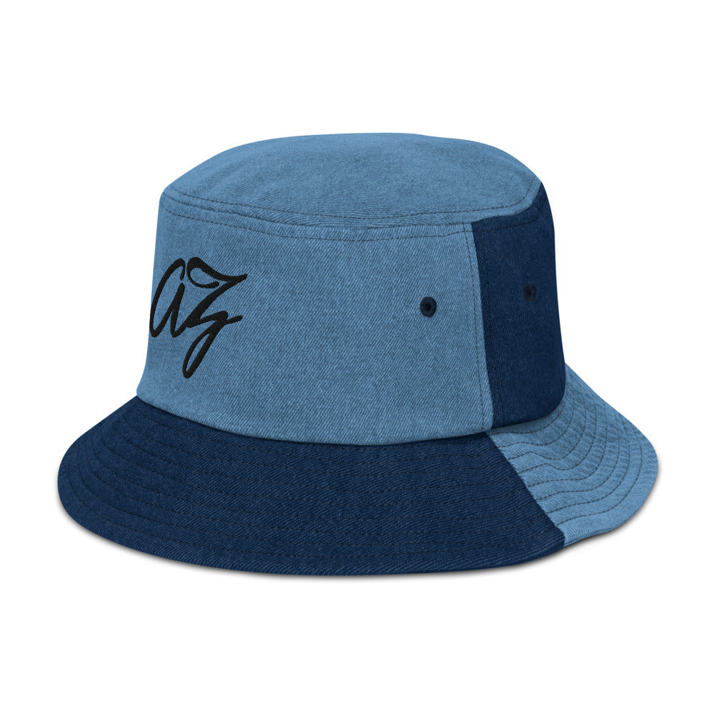 AZONTO Denim bucket hat Puff b