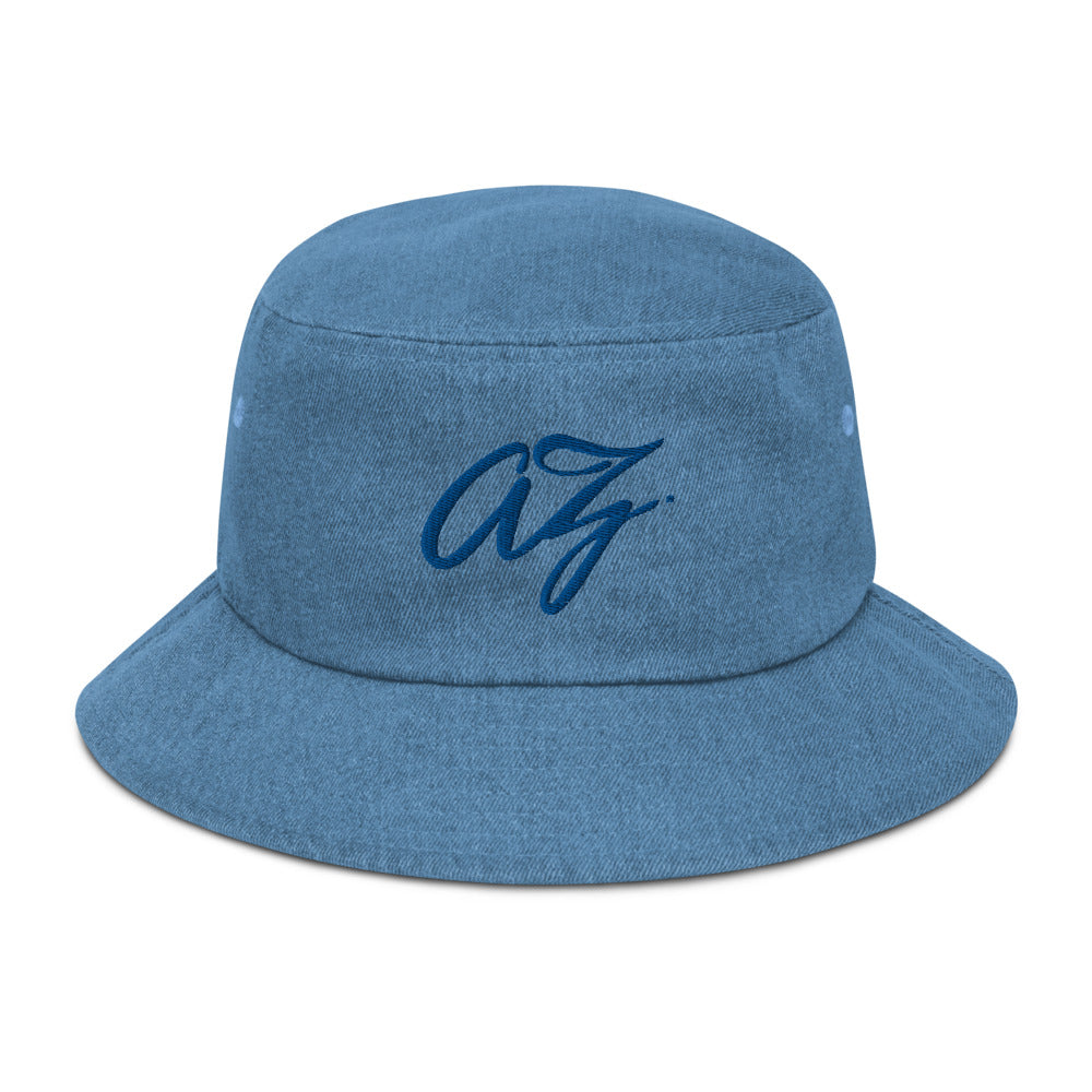AZONTO Denim bucket hat Puff b