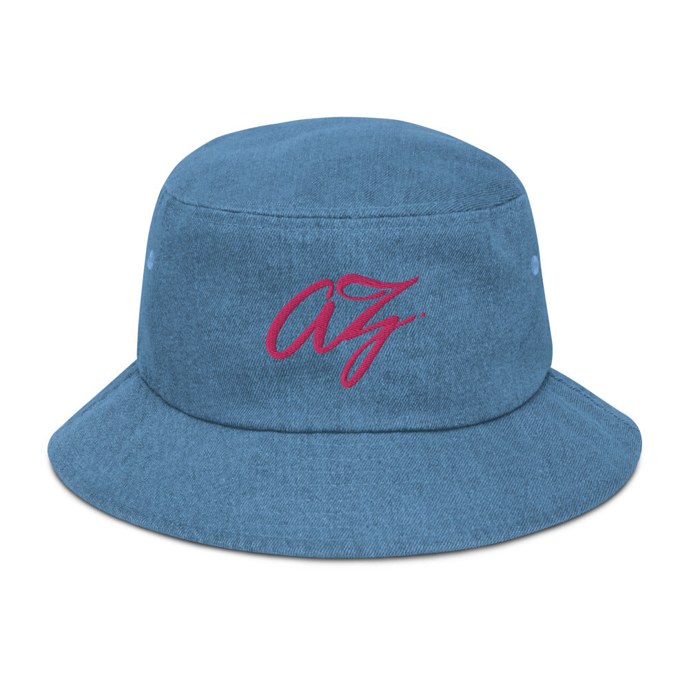 AZONTO Denim bucket hat p