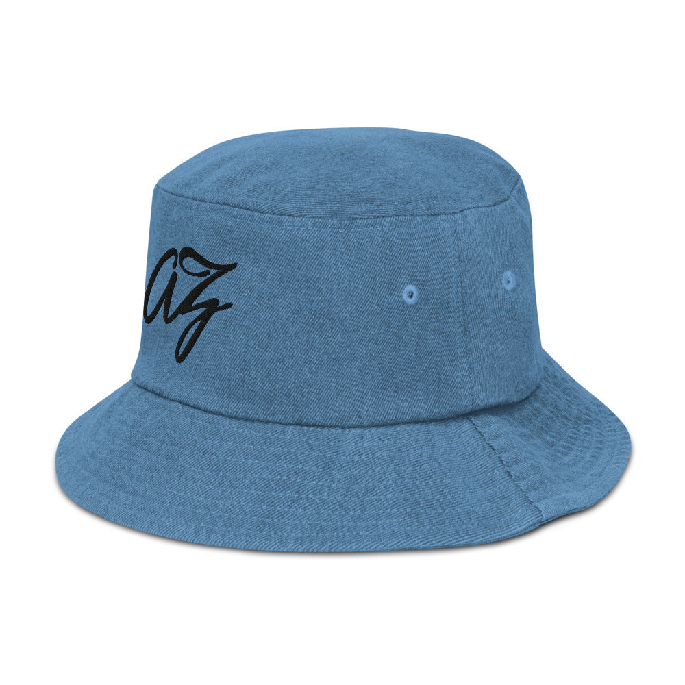 AZONTO Denim bucket hat Puff b